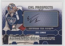 2012-13 ITG Between the Pipes GoalieGraph Eric Comrie #A-EC Auto 3ob