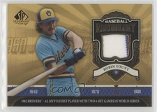 2006 SP Legendary Cuts Baseball Chronology Materials Robin Yount #BC-RY HOF 0e5c