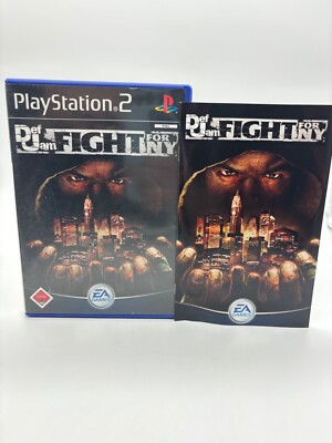 Sony PS2 Playstation 2 Def Jam Fight for NY - in OVP