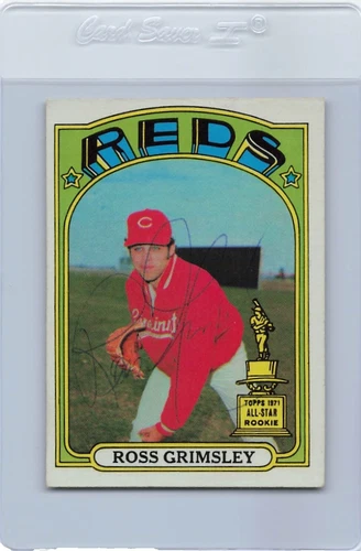 Topps Ross Grimsley Baseball 1972 Season Sports Trading Cards & Accessories
