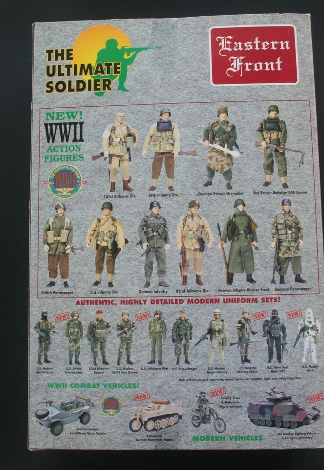 终极士兵东方前人偶全新及附加配件包已打开 — 第 4/4 张图片