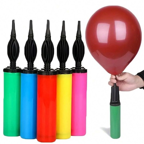 Ballon Inflator zufällige Farbe Luftballons manuell Pumpe für Partyballons Zubehör - Bild 7 von 10