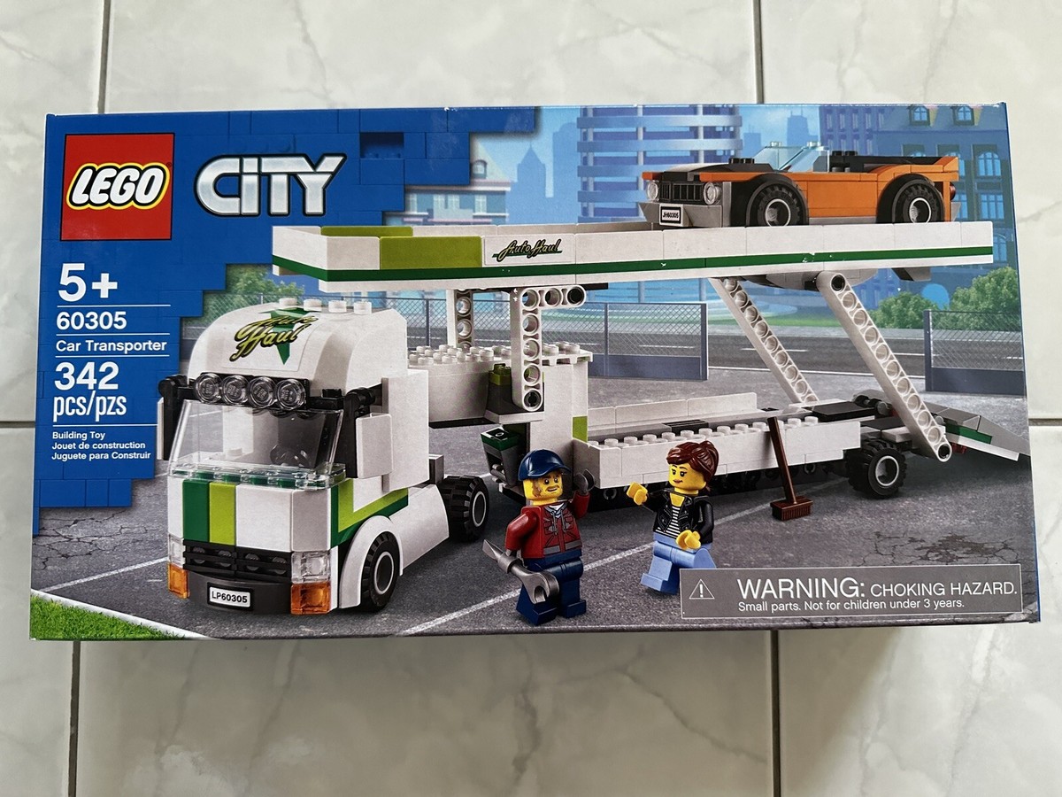 LEGO 60305 City Car Transporter With Car New Factory Sealed | eBay