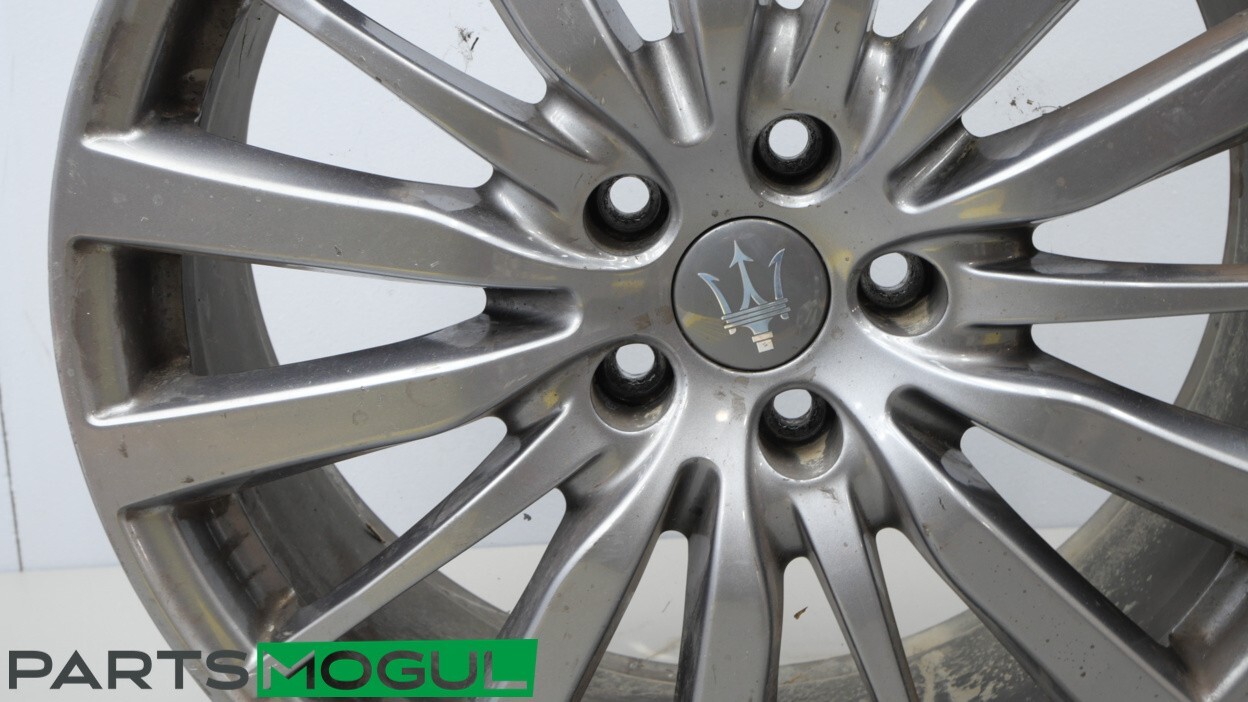 14-19 MASERATI GHIBLI S 19x8.5 FRONT WHEEL RIM 15 SPOKE SPEEDLINE 19 INCH OEM