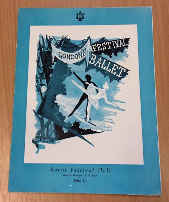London s Festival Ballet Programme - Summer Season 1956