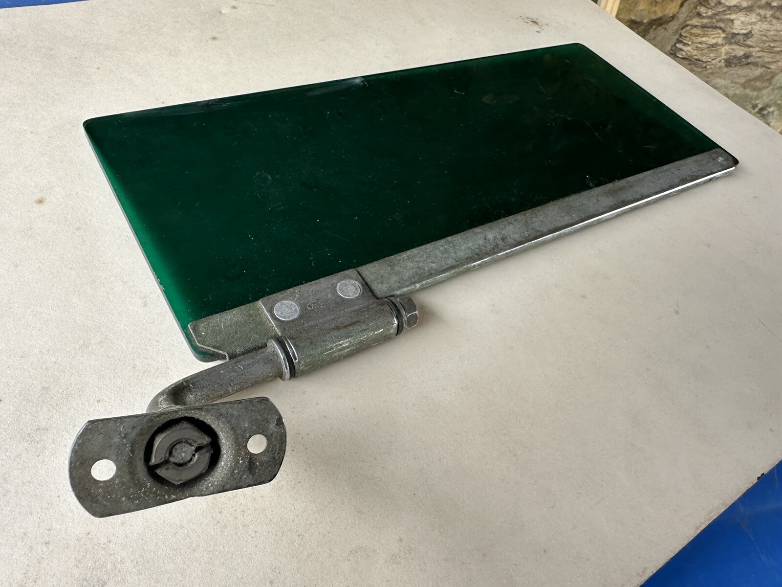 Vintage Classic Car Sun Visor Green Glass eBay