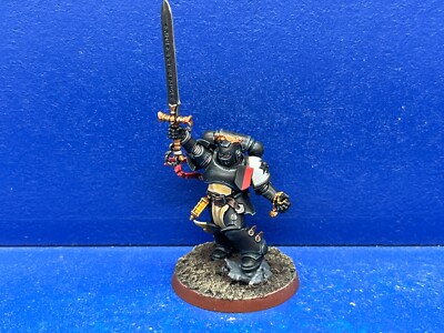 Champion des Imperators der Black Templars TOP BEMALT