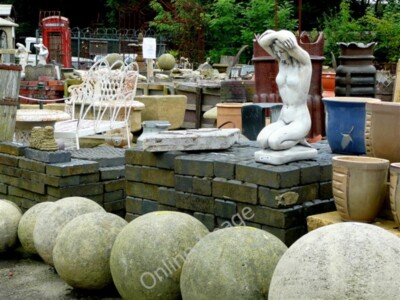 Photo 6x4 Salvage at the reclamation yard 4 Upper Rissington Concrete bal c2009