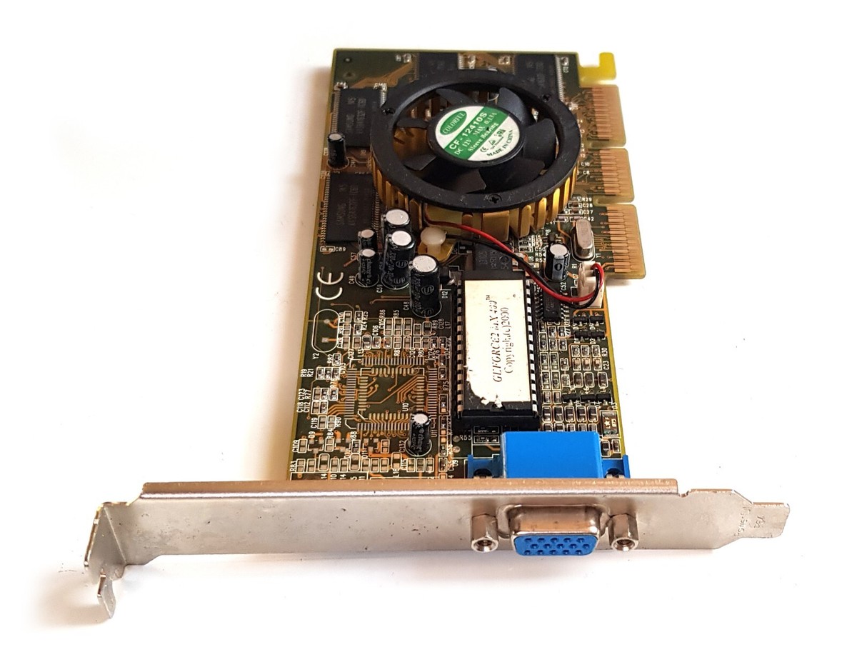Nvidia Geforce2 MX400 AGP 64MB video card for Retro gaming + PC