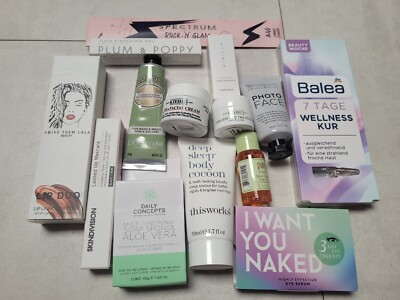 Glossybox Hochwertiges Kosmetikset Kiehl's Skinsivision Pixi Neu