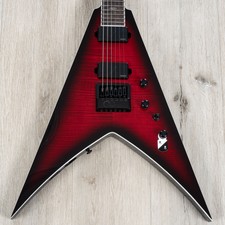 Dean Vengeance Select Guitar Fishman Fluence Pickups Evertune Black Cherry Burst