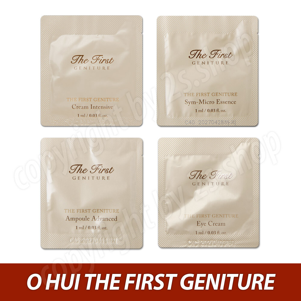 O HUI The First Geniture Cream - 30 Sachets De 1ml Crème Intensive Anti-Âge Aux Cellules Souches