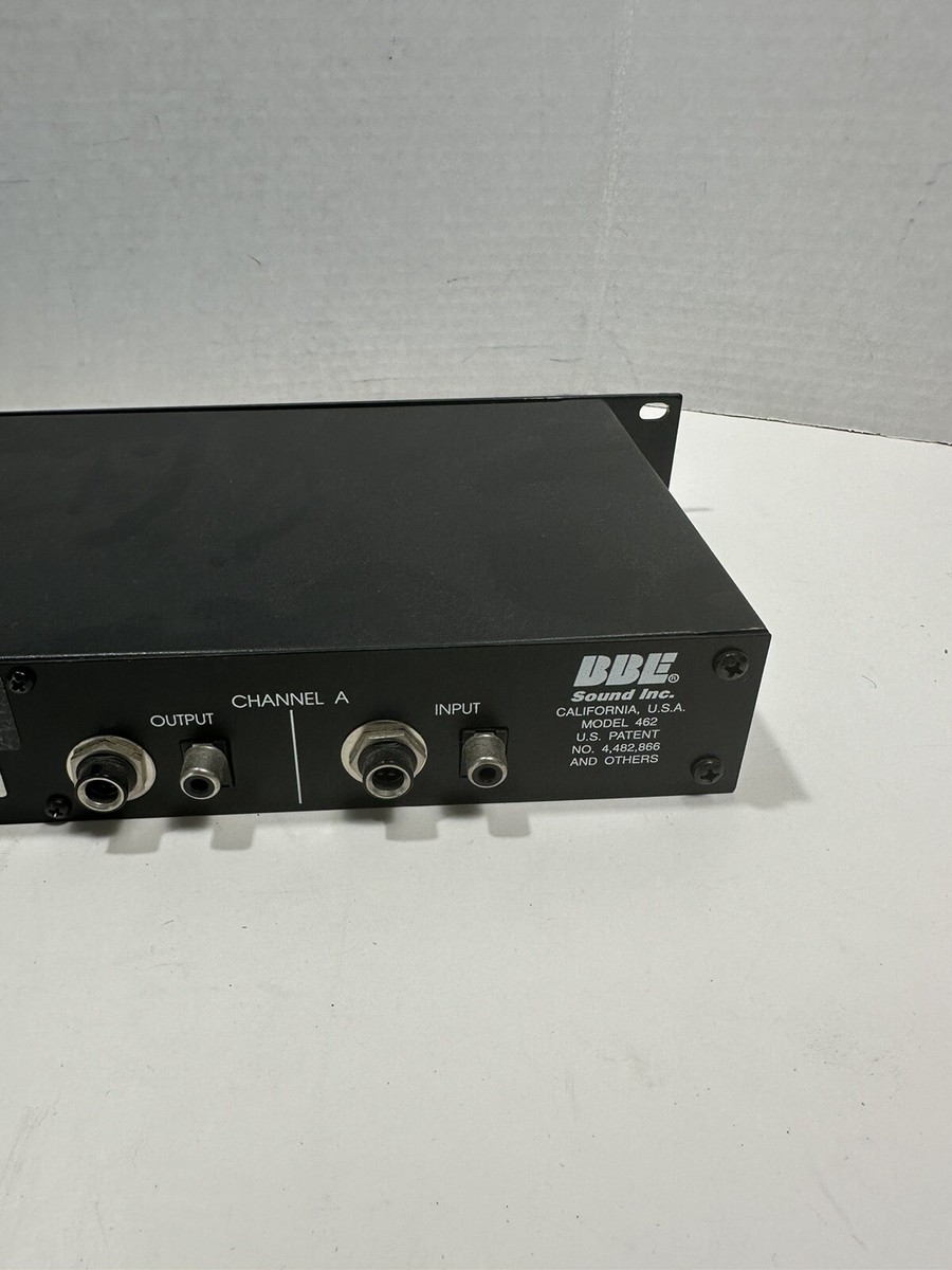 BBE Sound Inc. 462 Sonic Maximizer Rack Mount Professional BBE Sound Inc. 462 Sonic Maximizer Rack Mount Professional