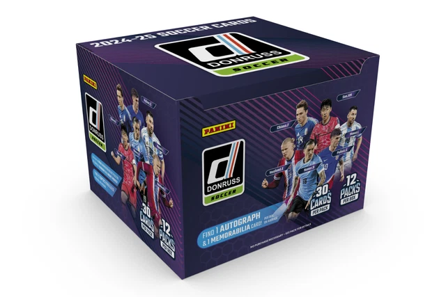 2024-25 Panini Donruss Soccer Factory Sealed Hobby Box
