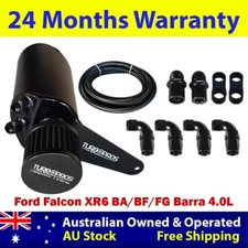 Turbo Pros High Flow -AN8 Oil Catch Can For Ford Falcon XR6 BA/BF/FG Barra 4.0L