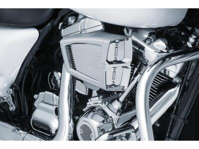 ハーレー　クリアキン　hypercharger ESエアクリーナー Kuryakyn Moto Motorcycle Hypercharger ES Air Cleaner Chrome For 17