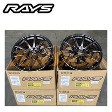 Rays Gramlights 57 Transcend 18x9.5 5x114 25 Wrx Sti Wheels Rim S.dark Gun Metal