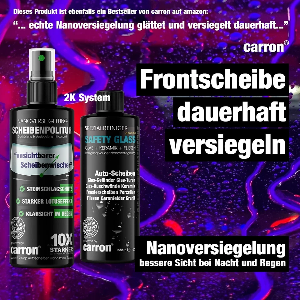 Car Window Polish Real Nano Sealant Lotus Effect Permanent From "Car Image" - Image 2 of 4