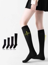 Slouch Socks for Women, Soft Extra Long Scrunch Knee High Socks 2 pairs in