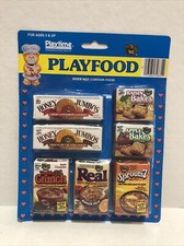 Vintage Tyco Playtime 80s Play Food NEW NIP Sealed 1988 Kitchen  B15