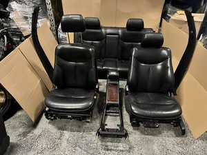 Mercedes S-Klasse W140 Mercedes W140 Leder Ausstattung Ledersitze schwarz