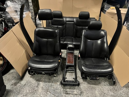 Mercedes S-Klasse W140 Mercedes W140 Leder Ausstattung Ledersitze schwarz