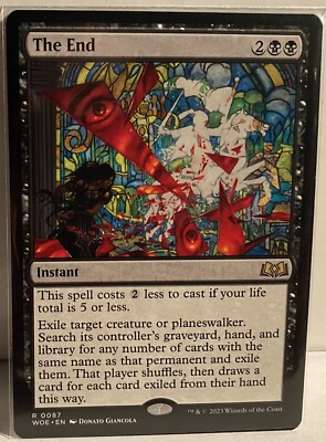 The End 087 Wilds of Eldraine (WOE)  MTG engl.