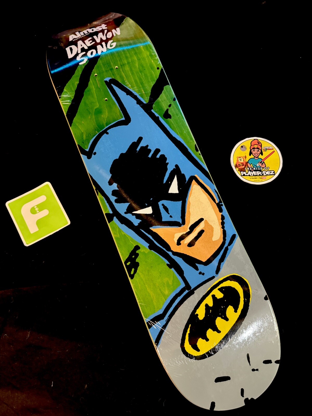 SUPER RARE Batman Daewon Song Almost DC Comics Skateboard De