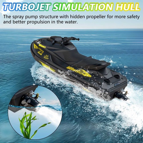 2.4G Jet Boat RC Speedboat UDI023 /UDI023 Pro High Speed Remote Control Toy Boat - Picture 18 of 19