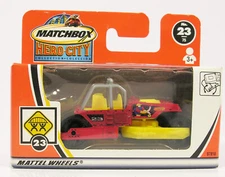 MINT MATCHBOX 23 ROAD ROLLER HIGHWAY PAVER IN UNOPENED HERO CITY BOX 1-75 BKH