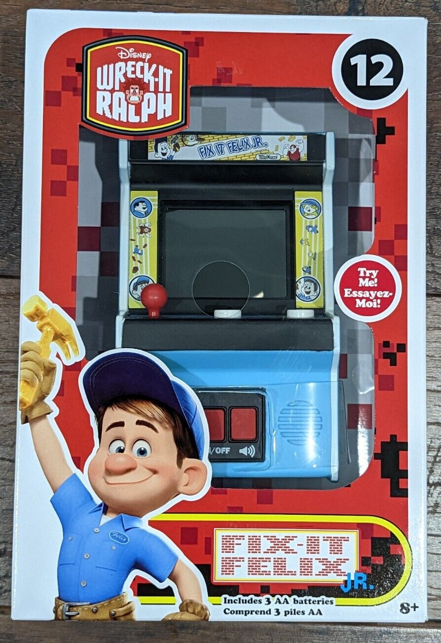 Fix It Felix Mini Video Arcade Game Classics Disney Wreck-it Ralph