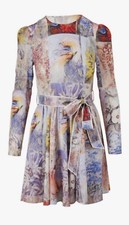 Zimmermann Botanical Book Silk Dress Size 0/ AU 8 New