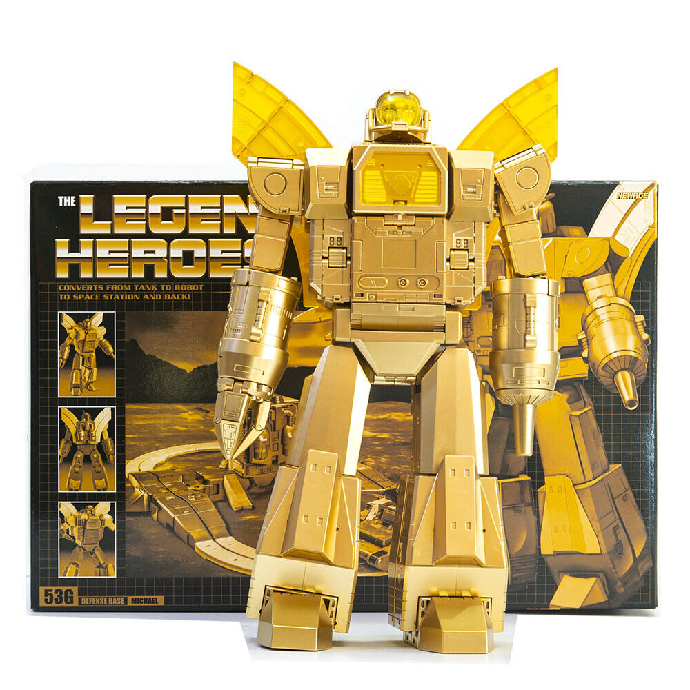 Newage NA H53G Michael Gold Limited Edition G1 Omega Supre&me Action Figure