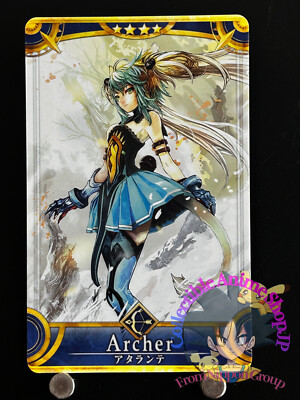 Archer Atalanta Fate/Grand Order FGO Arcade Card Japanese Collection Anime Manga