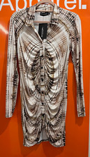 PRETTY LITTLE THING Maternity Ruched Dress, Soft Touch, Size 10, New, sf