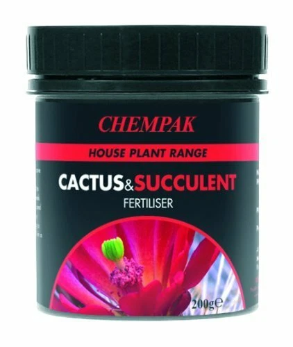 Chempak Cactus Succulent Fertiliser Feed High Phosphate Water Soluble 200g T&M