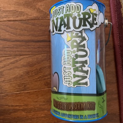 Just Add Nature Wiggly Worm Fishing Kit New