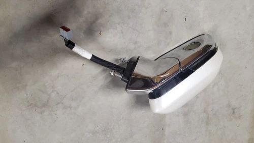 2017-2020 LINCOLN MKZ Passenger side (RH) Right Mirror, BLIND SPOT, OEM WHITE