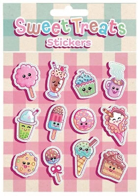 PLAYWRITE GROUP Sweet Treats Sticker Sheets Pinata Toy Loot Party Bag Fillers Birthday Kids