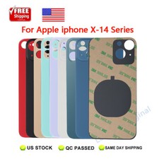 Back Glass Housing Cover For iPhone X XR XS 11 12 13 14 Plus 15 plus pro max lot