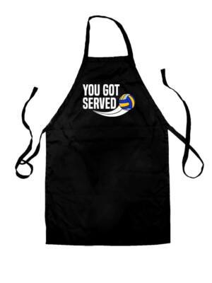 You Got Serviert - Unisex Kinder Schürze - Volleyball Volley Kugel Player Fan