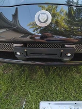 Front License Plate Tag Holder Mounting Bumper Kit Bracket for Jaguar Brand New