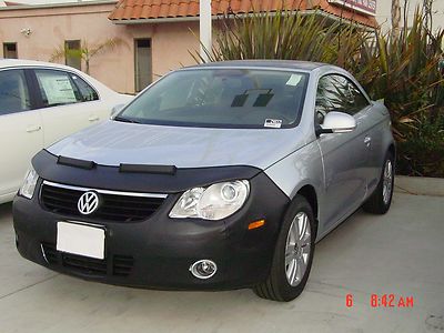 Colgan Front End Mask Bra 2pc.Fits VW EOS 2007-2011 W/License Plate & Fogs