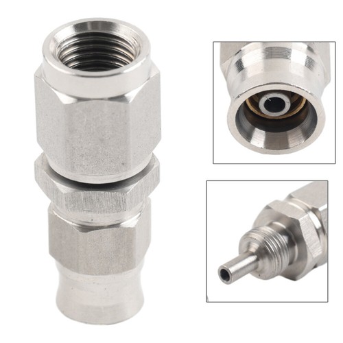 3AN AN3 Thread Stainless Steel Brake PTFE Teflon Swivel Hose End Fitting Adapter - Foto 3
