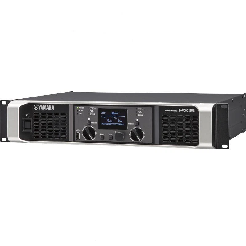 Yamaha PX8 Stereo Power Amplifier Black AC100V - Image 2 of 3