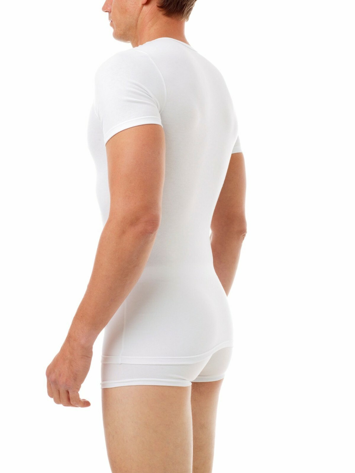 Cotton Compression Shirt Men Concealer Tee Tight Fit  LIGHTER COMPRESSION SHIRT