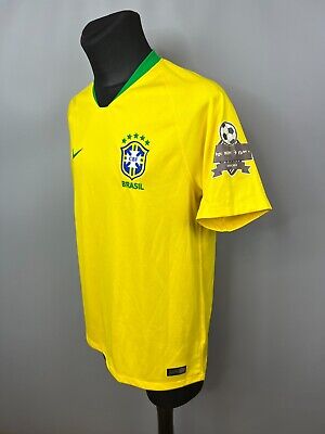 BRAZIL 2018 2019 HOME SHIRT BRASIL FOOTBALL SOCCER