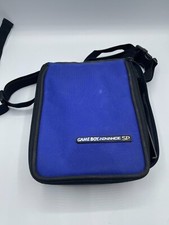 Nintendo Gameboy Advance SP Blue Carrying Case Only Video Game Accessory READ