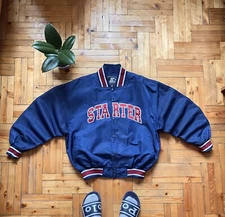 Vintage Starter Yankees Streetwear Nylon Bomber Jacket Size M Men's