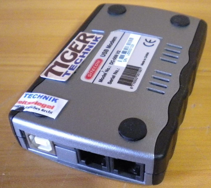 Sitecom USB Modem 56 Kbps Download Speed DC-009 v2* nw524 - Bild 2 von 2